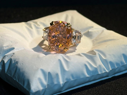 Padparadscha Ring Aura Fantasy