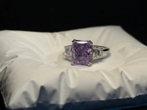 Purple Diamond Ring Aura Fantasy
